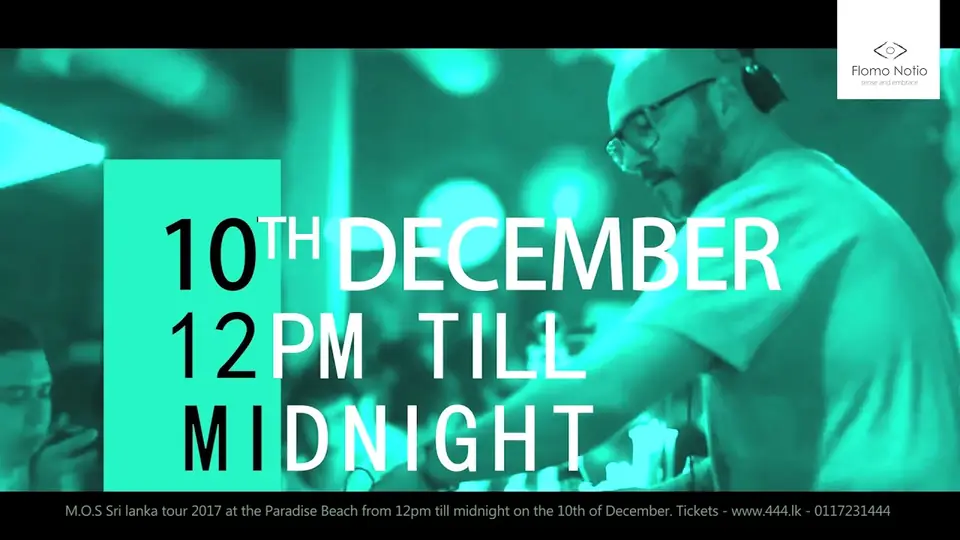 Still from Ministry of Sound · Sri Lanka Tour 2017, event promo for Ministry of Sound